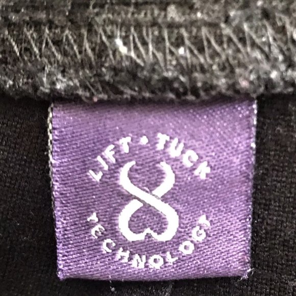 NYDJ Legging Tuxedo Black Grey Pant - Picture 3 of 6